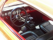 Picture of the interior with the new gauge cluster.